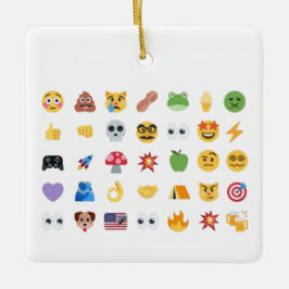 Roaring Kitty 35 Emoji Timeline GME MOASS DFV meme Keramikornament