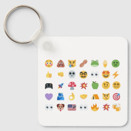 Roaring Kitty 35 Emoji Timeline GME MOASS DFV meme Schlüsselanhänger