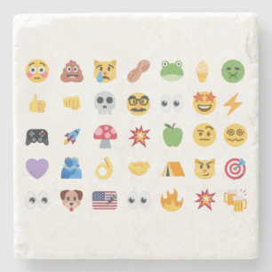 Roaring Kitty 35 Emoji-Zeitstrahl GME MOASS DFV Me Steinuntersetzer