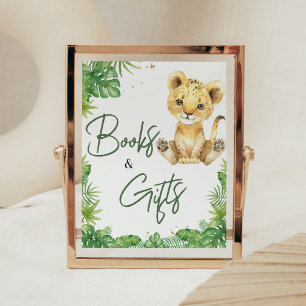 Roaring Lion Baby Duschbücher und Geschenke Poster