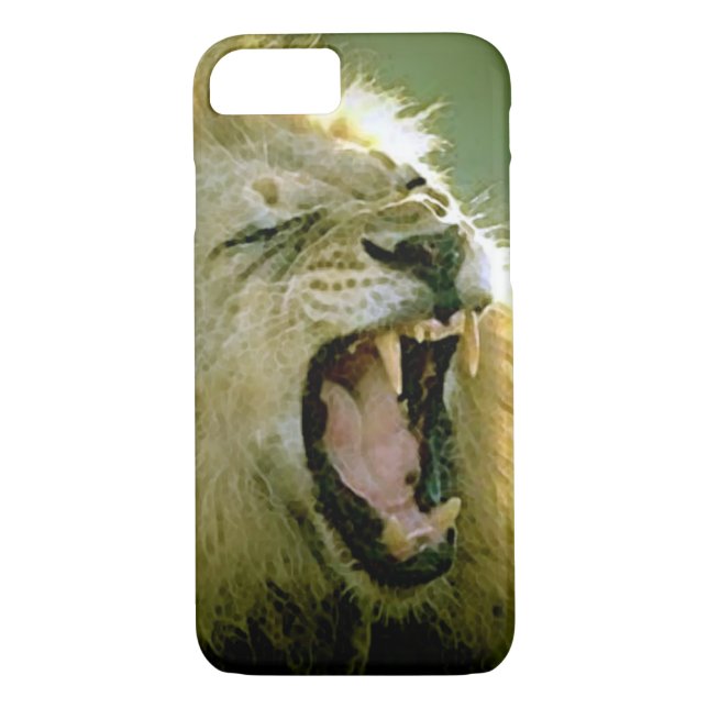 Roaring Lion iPhone 7 Fall Case-Mate iPhone Hülle (Rückseite)