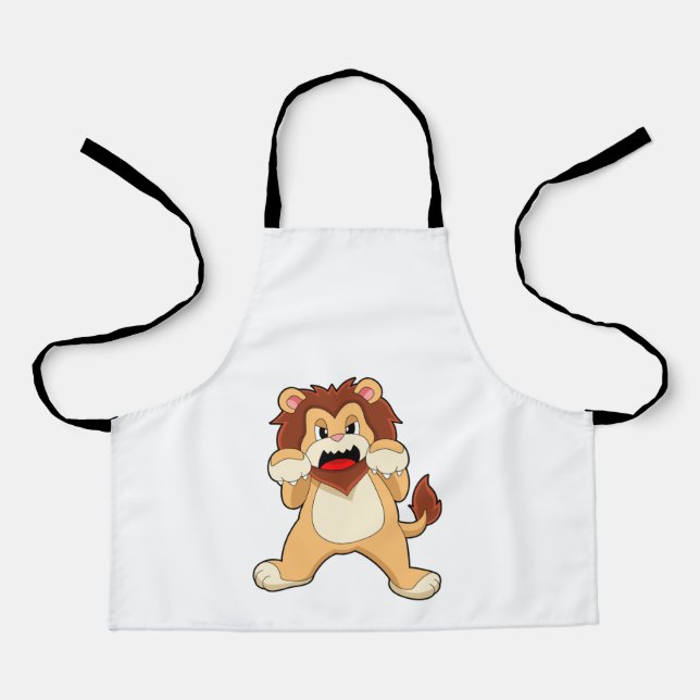 Roaring Lion.PNG Schürze (Vorderseite)