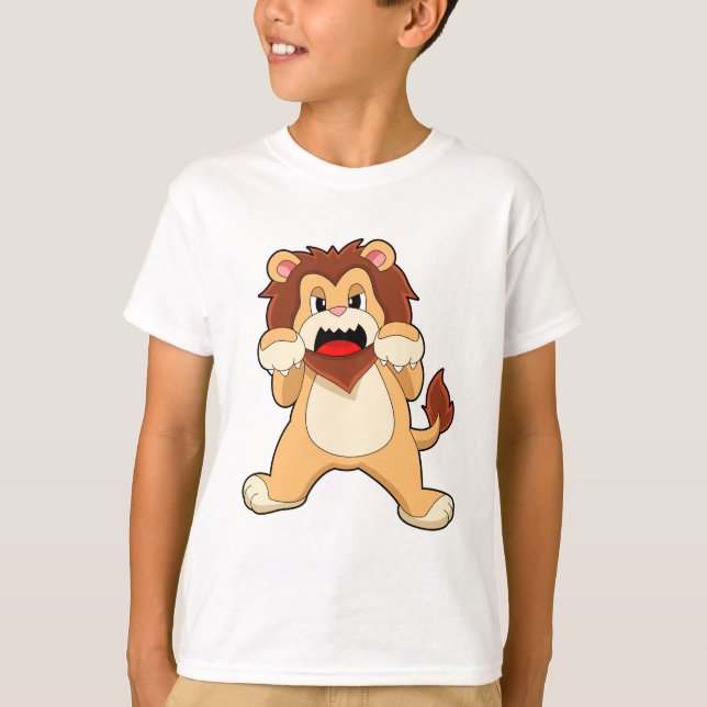 Roaring Lion.PNG T-Shirt (Vorderseite)