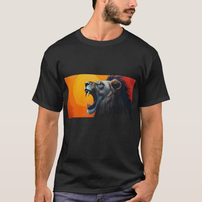 Roaring Lion T-Shirt (Vorderseite)