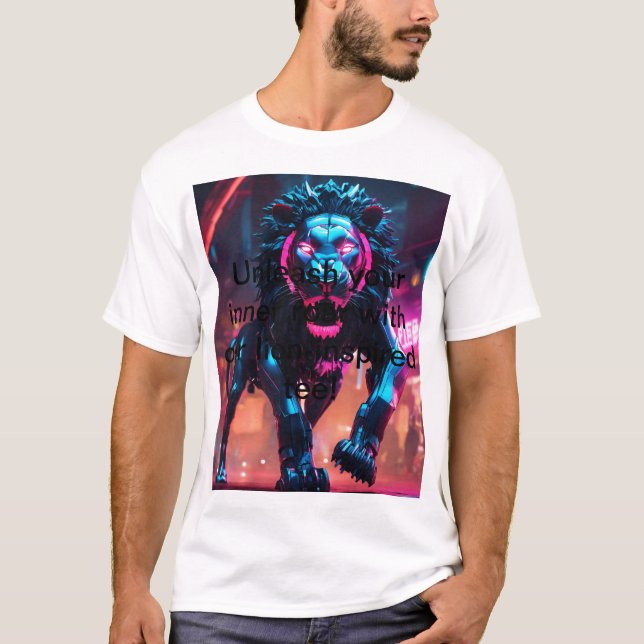 Roaring Lion T-Shirt: Eure wilde Seite einbinden! T-Shirt (Vorderseite)