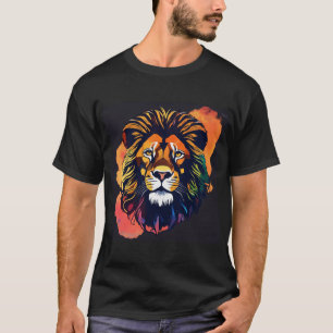 Roaring Majestät: Löwenkopf-T - Shirt