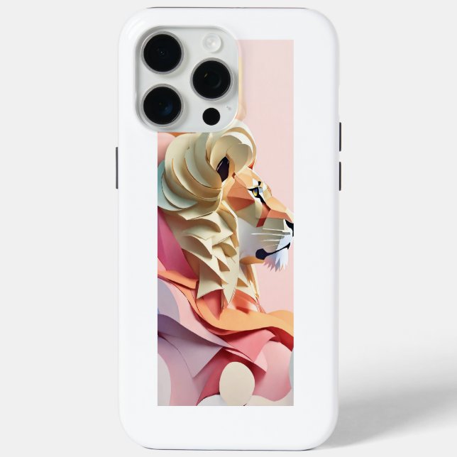 Roaring Majesty Lion iPhone Case (Rückseite)