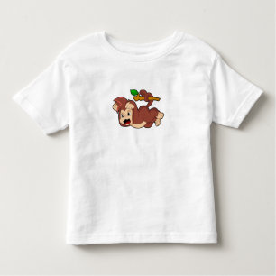 Roaring Monkey Kleinkind T-shirt
