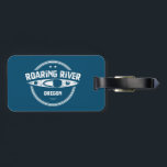Roaring River Oregon Kayak Gepäckanhänger<br><div class="desc">Der Roaring River in Oregon fließt durch den alten Douglas-Fire-Wald im Roaring River Wilderness und ist ein phantastisches Kajak-,  Kanu- und Angelziel.</div>