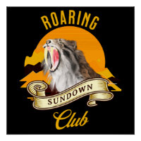 Roaring Sundown Club Saberzahntiger