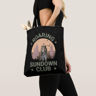 Roaring Sundown Club Saberzahntiger Tasche