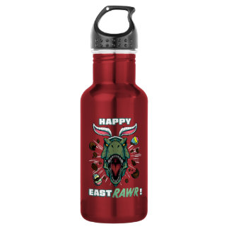 Roaring T Rex Dinosaur Osterglücklich Ost Rawr Edelstahlflasche