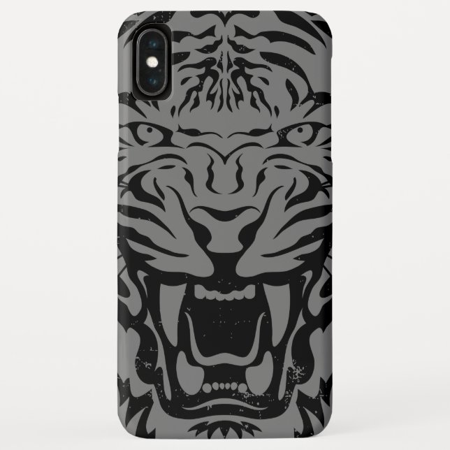 Roaring Tiger Case-Mate iPhone Hülle (Rückseite)