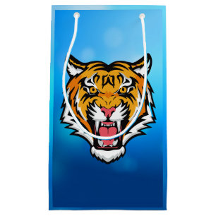 Roaring Tiger Head-25818 Reiseumarmung Kleine Geschenktüte
