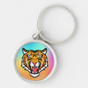 Roaring Tiger Head-25818 Schlüsselanhänger
