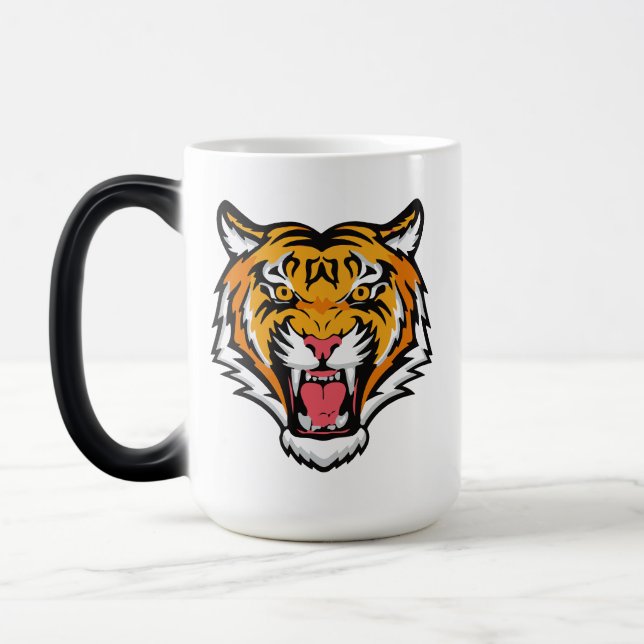 Roaring Tiger Head-25818 Verwandlungstasse (Links)
