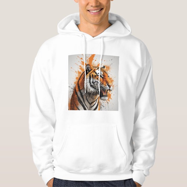 Roaring Tiger Hoodie (Vorderseite)