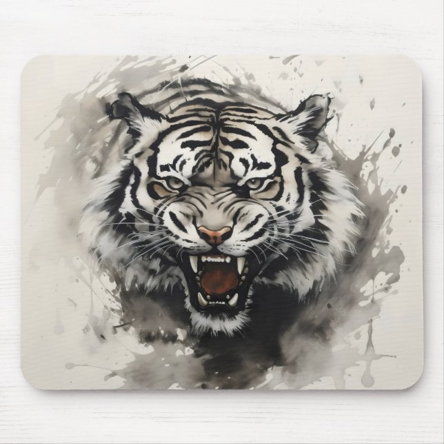 Roaring Tiger Ink Mousepad (Vorne)