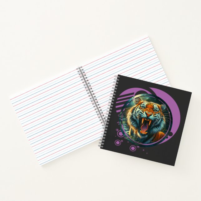 Roaring Tiger Notizbuch (Innenseite)