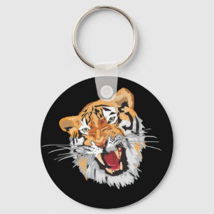 Roaring Tiger Schlüsselanhänger