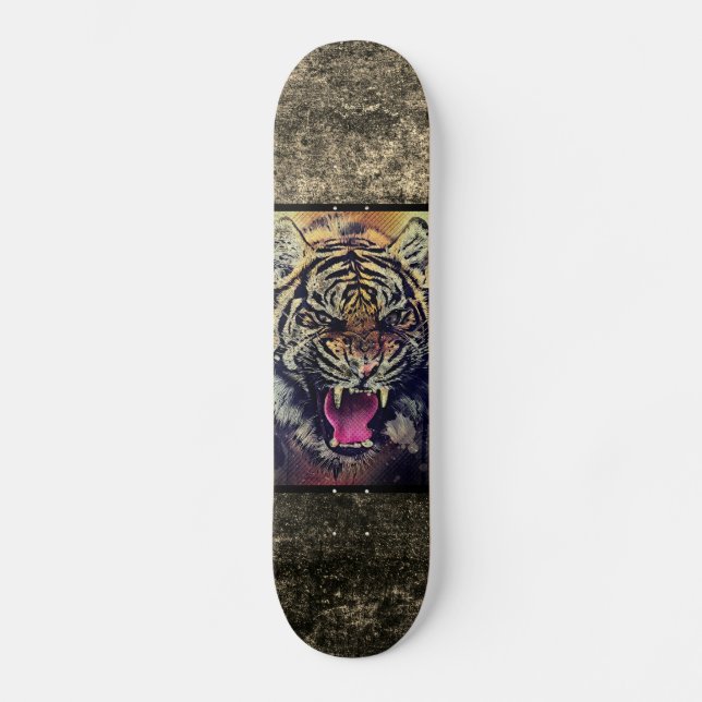 Roaring Tiger Skateboard (Vorderseite)