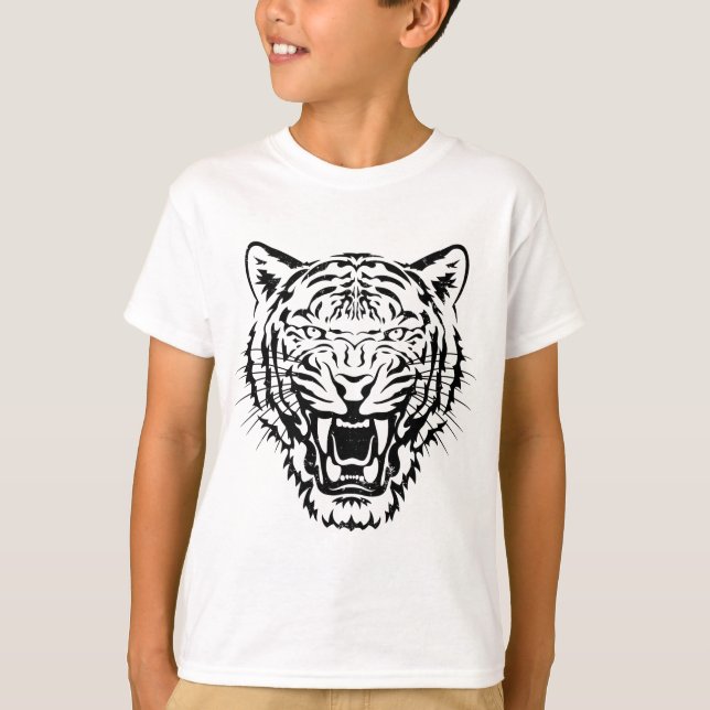 Roaring Tiger T - Shirt (Vorderseite)