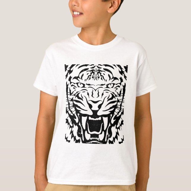 Roaring Tiger T - Shirt (Vorderseite)
