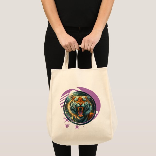 Roaring Tiger Tragetasche (Vorderseite (Produkt))