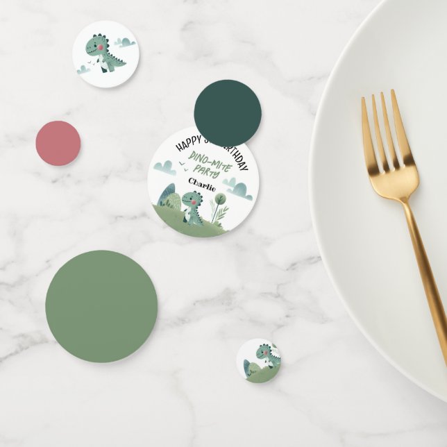 Roarsome Dino Birthday  Konfetti (Gruppe)