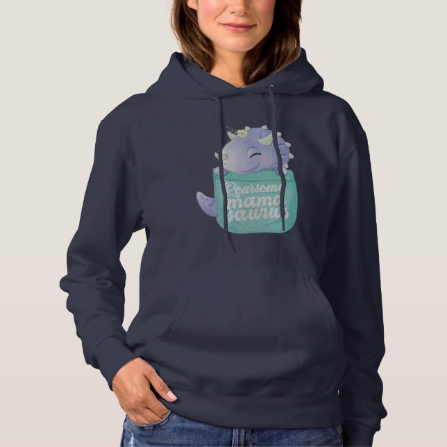 Roarsome Mamasaurus Hoodie (Vorderseite)