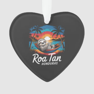 Roatan-Faultier, Roatan-Honduras-Faultier, Roatan- Ornament