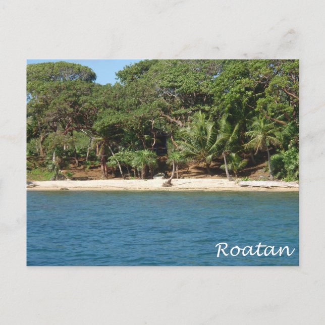 Roatan, Honduras Postkarte (Vorderseite)