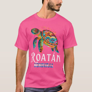 Roatan Honduras Scuba Diving Honduran Flag Souveni T-Shirt