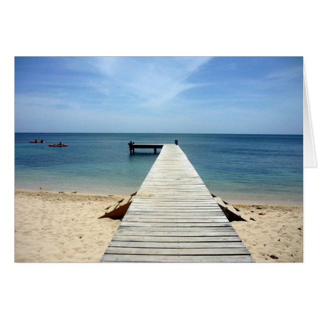 Roatán Pier (Vorderseite (Horizontal))