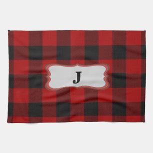 Rob Roy Tartan Rot & Schwarz Küchen- & Sporthandtu Küchentuch