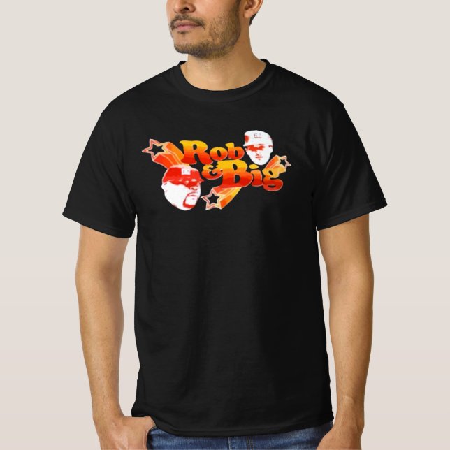 Rob und Big lustig T-Shirt (Vorderseite)