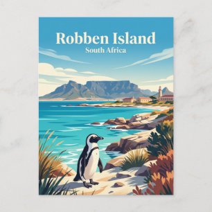 Robben Island Südafrika Postkarte