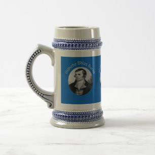 Robbie Burns - Oidhche Bhlas Burns Light Gray Bierglas