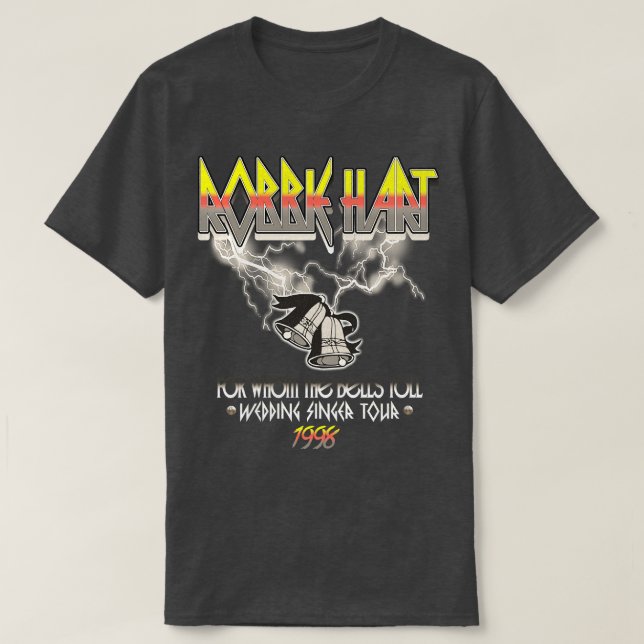 ROBBIE HART Wedding Singer Tour 1998 T-Shirt (Design vorne)