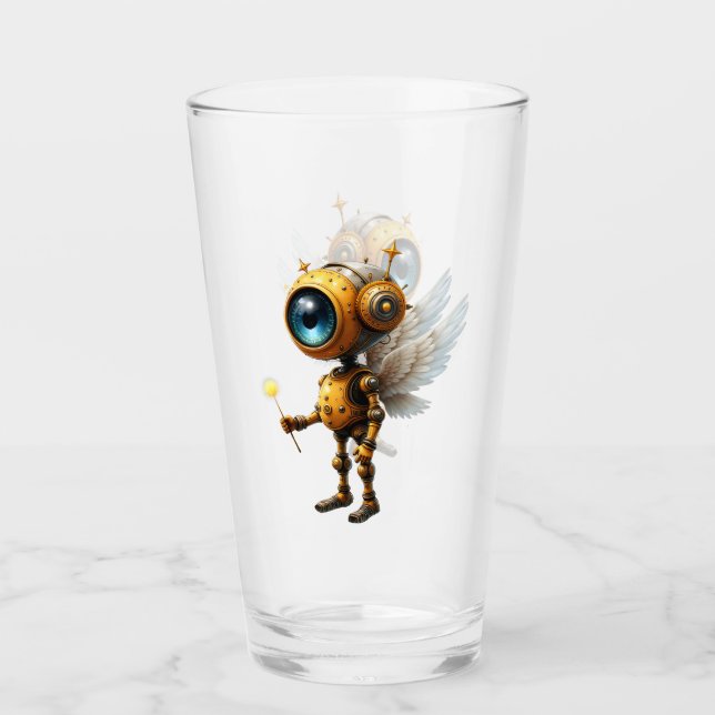 Robby der geflügelte Zeitwächter – Wings of Time S Glas (Vorderseite)