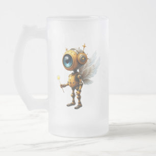 Robby der geflügelte Zeitwächter – Wings of Time S Mattglas Bierglas