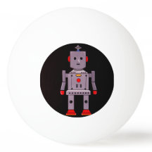 Robby le Robot Balle de Ping Pong