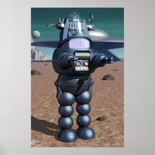 Robby the robot poster (Vorne)