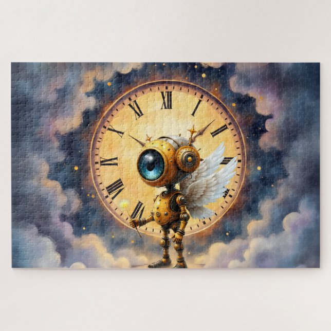Robby the Winged Timekeeper – Wings of Time Series (Horizontal)