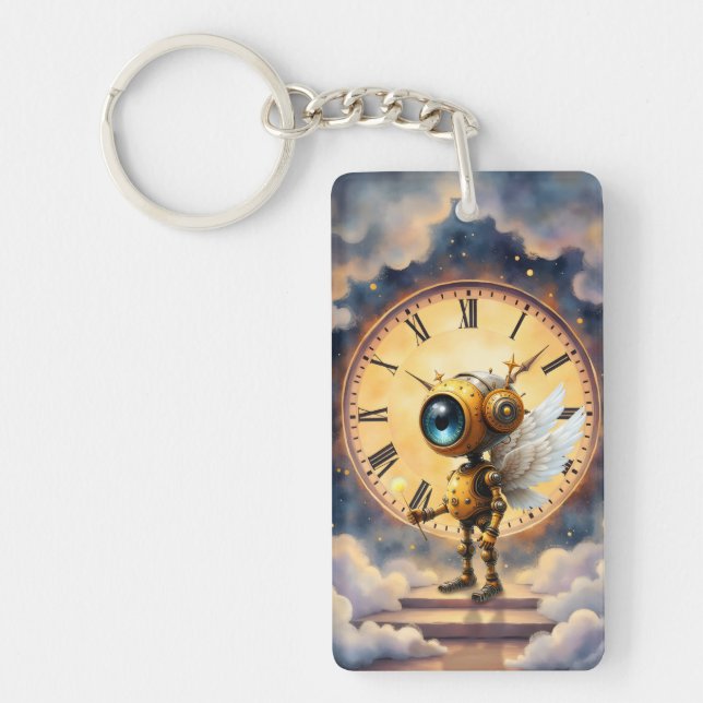 Robby the Winged Timekeeper – Wings of Time Series Schlüsselanhänger (Vorderseite)