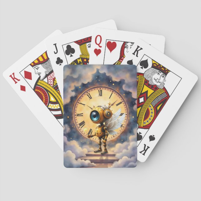 Robby the Winged Timekeeper – Wings of Time Series Spielkarten (Rückseite)