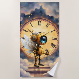 Robby the Winged Timekeeper – Wings of Time Series Strandtuch