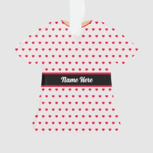 Robe de poupée en ruban Polka Dot Christmas TShirt