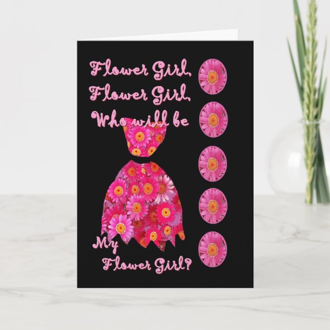 Robe Fille Fleur NIECE Invitation ROSE PÂLE ROUGE (Devant)