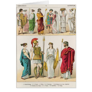 Robe grecque, de 'der Voelker de Trachten, 1864